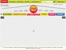 Tablet Screenshot of grandfrais.com